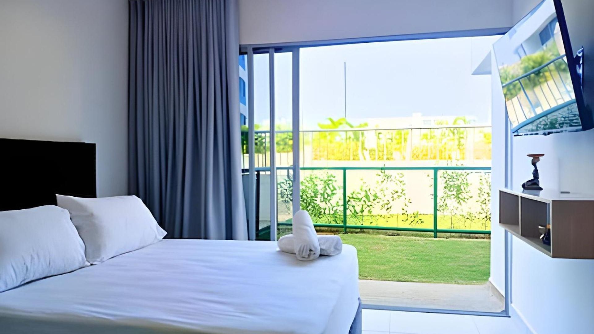 A Estrenar: Apto Familiar Con Patio Privado 2h/2b Cartagena