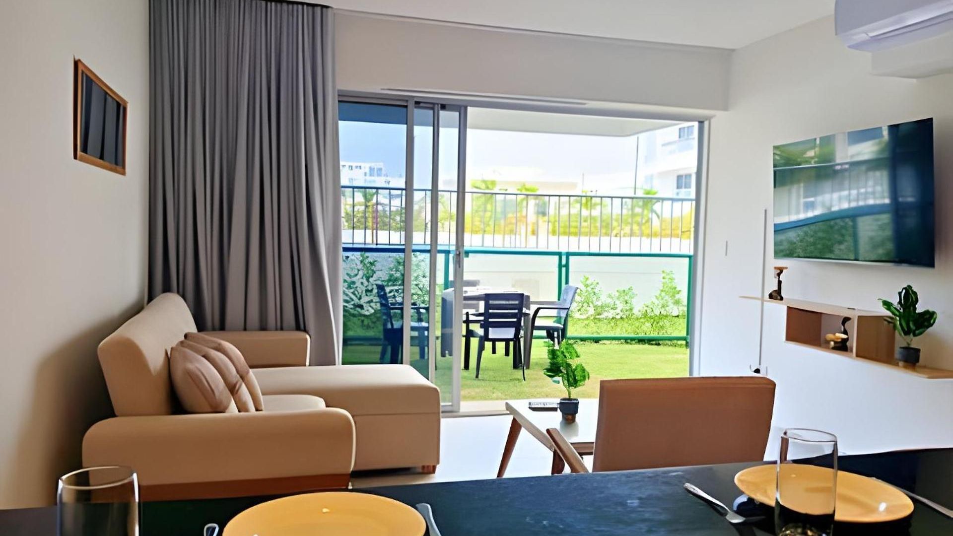 Apartamento A Estrenar: Apto Familiar Con Patio Privado 2h/2b Cartagena