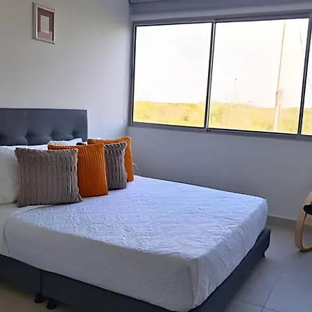 A Estrenar: Apto Familiar Con Patio Privado 2h/2b Apartamento Cartagena